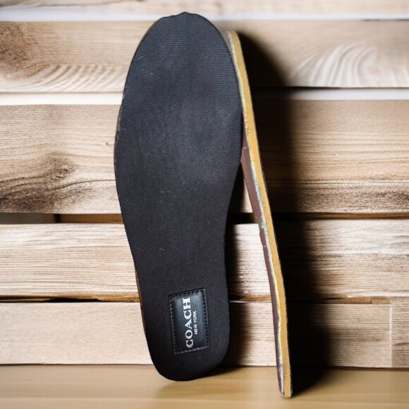 COACH SAMARA ( 7 ) Anline Black Leather with Quilted Upper Silver Hardware - Picture 11 of 12